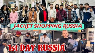 1st DAY IN RUSSIA MBBS STUDENTS SHOPPING 🛍️ JACKETS 🧥 | JACKETS PRICE RUSSIA URAL #ural #mbbsinural