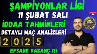 “Şampiyonlar Ligi 11 Şubat Tahminleri | Banko Kupon ve Sürpriz İhtimaller!”