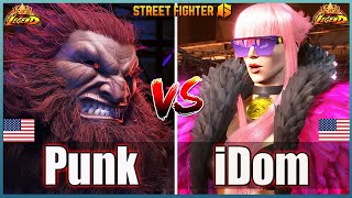 Street Fighter 6 🔥PunkDaGod (AKUMA)  Vs  iDom (MANON) 🔥Best Room Match🔥FightingGameWorldX