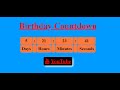 Time Countdown using HTML,CSS, JavaScript. Project N#5