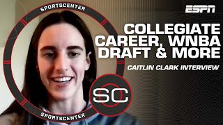 Caitlin Clark on 2nd straight Wooden Award and excitement for journey in the WNBA | SportsCenter