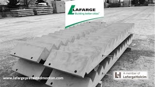 Precast concrete stairs production sequence by Lafarge Precast Edmonton