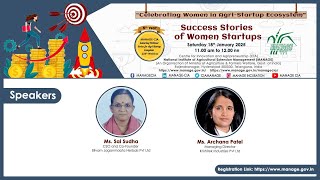 Celebrating Women in Agri-Startup Ecosystems — Success Stories of Women Startups