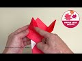 「折り紙」モミジ（maple leaf origami）の折り方