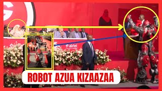 ROBOTI LAZUA TAARUKI MBELE YA RAIS SAMIA