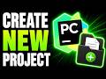 HOW TO CREATE NEW PROJECT IN PYCHARM - EASY!