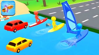 Shape Transforming 🚲🚁🚗 All Levels Gameplay Walkthrough Android,ios Max Level Ep19