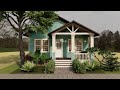 23x26ft 7x8m lovely small house design 600 sqft 56 sqm with 2 bedrooms