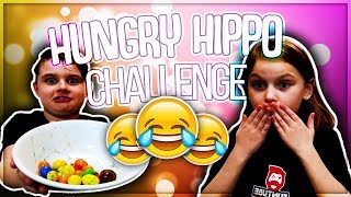 Hilarious Hungry Hippo Challenge -  Funny Family Friendly Comedy You Will Laugh!