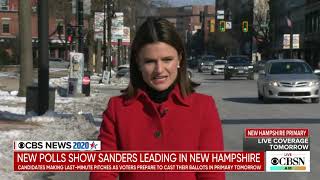 New polls show Sanders leading in New Hampshire right before primary