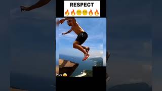 respect ||🔥😵‍💫😵‍💫🔥|| jump in sky || #shorts #respect