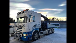 Köp - Lastväxlare Scania R560 med plogutrustning