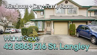 4 bedroom Townhouse in Walnut Grove, Langley  (sold)