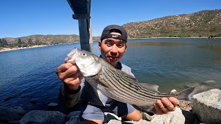 Fishing At Silverwood Lake In Hesperia, California!