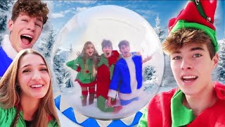 LAST TO LEAVE GIANT SNOW GLOBE WINS $1000
