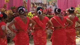 Song:- serma siton dada(Group dance) godda parish.