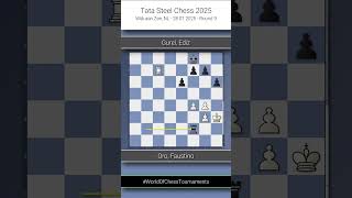 IM Faustino Oro vs GM Ediz Gurel | Tata Steel Chess 2025 | Round 9