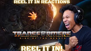 TRANSFORMERS: RISE OF THE BEASTS Official Trailer 2 REACTION | REEL IT IN REACTION | UNICRON!!!!!!