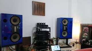 High end audio setup, Stage accompany  with Audio Note Cobra integrated power amplifier