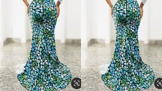 How To Cut And Sew A Mermaid Skirt With Tail (Detailed Video)