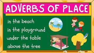 BASIC ENGLISH LESSON 26  / ADVERBS OF PLACE /  GRAMMAR & READING SKILLS /