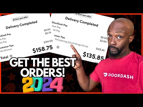 Increase your salary in a week!! Largest Doordash Orders in 2024