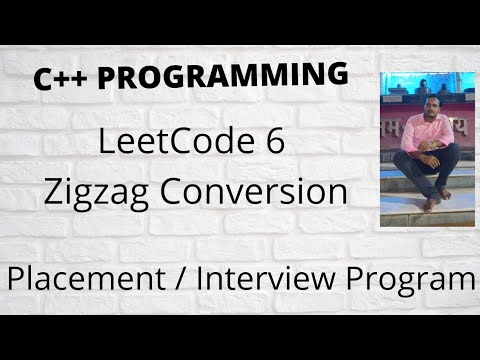 LeetCode 6 | Zigzag Conversion | Strings | C++ Algorithm || Leetcode ...