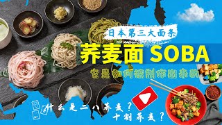 日本第三大面条-荞麦面，它是如何被制作出来的，了解什么是二八荞麦，十割荞麦？