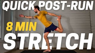 Quick & Effective 8 minute Post Run Stretch