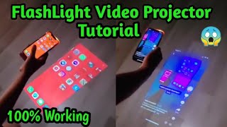 Mobile FlashLight Projector🔥How to do👍🏼 #shorts