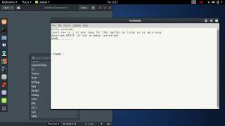learn c/c++/python/ruby......... on linux (here KALI LINUX)