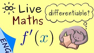 Real Analysis Live - Problem Solving - Differentiable Functions - Problems: https://tbsom.de/live