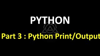 Python Programming Part 3 | Printing Output in Python (Text, Numbers, and More)