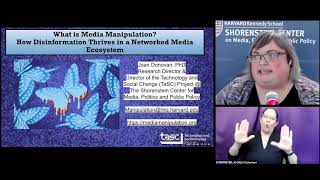 Speaker Series: Joan Donovan, "What is Media Manipulation?"