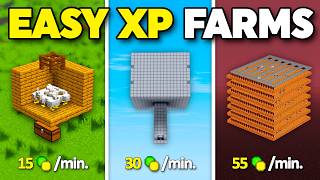 5 EASY XP FARMS you MUST HAVE! (Minecraft 1.21/26.1)