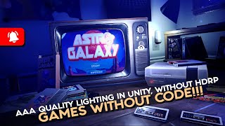 How to Make Games without Code & Light like a AAA studio!! [Mastering Unity visual scripting]