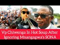 Vp Chiwenga In Hot Soup After Ignoring Mnangagwa's SONA Address😳