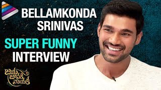 Bellamkonda Sreenivas Super Funny Interview | Jaya Janaki Nayaka Movie Interview
