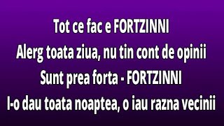 5GANG - FORTZINNI (Versuri/Lyrics)