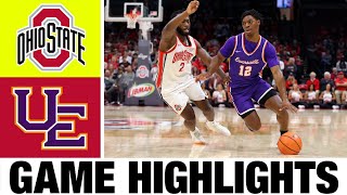 Ohio State vs Evansville Highlights | NCAA Men's Basketball | 2024 College Basketball