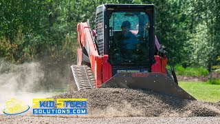 Skid Steer Driveway Grading with the Skeer Pro Plus Attachment | Skid Steer Solutions