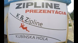 ZIPLINE Kubínska Hoľa - Najdlhšia a najmodernejšia lanová dráha v strednej a východnej Európe