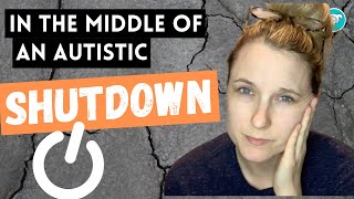 ADULT AUTISM SHUTDOWN ⚠️⛔️ Here's What It Looks Like As It's Happening ✋🙈