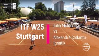 Alexandra Ignatik Cadantu vs Julia Middendorf - W25 Stuttgart 2023