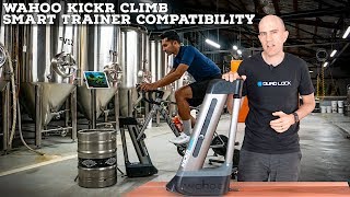 Wahoo Kickr CLIMB //  Smart Trainer Compatibility