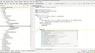 Make recyclerview with gson json array