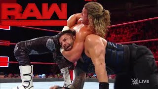 Roman Reigns Vs Dolph Ziggler : WWE RAW : October 1. 2018 - WWE Raw Highlights 1 October 2018