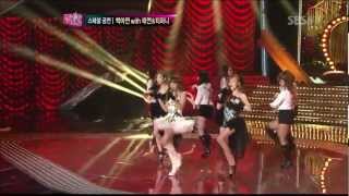 TaeYeon\u0026Tiffany (with Beak A-Yeon) Lady Marmalade ♥ KPOP Star2 {120422}