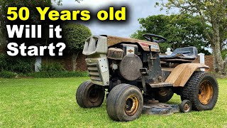 Vintage Lawn Tractor Restoration - Part 2 - Will It Start (Victa 10-42 / MTD 145-760A) Burton Builds