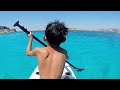 la pelosa beach sardinia italy. イタリア・サルデーニャ島のラ・ペローザビーチ